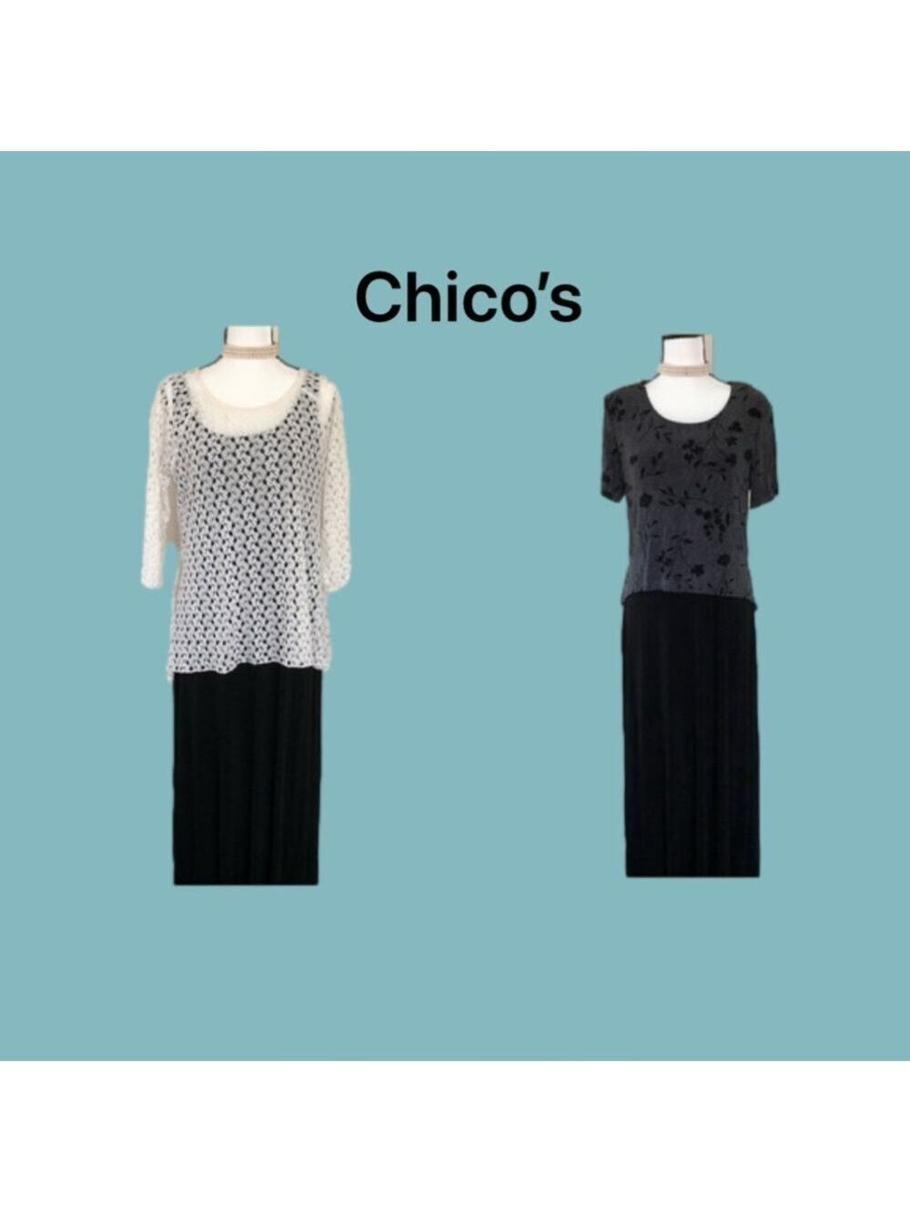Bundle Ronni Nicole 2piece Maxi with Chico’s Top